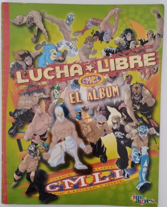 CMLL Lucha Libre El Album Stickers Album 2007 From Mexico Stickers Album PW Catalog