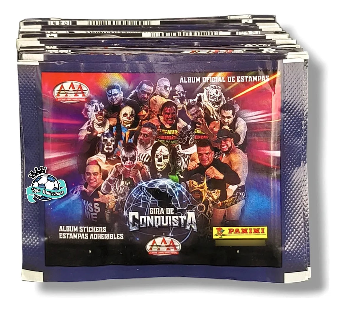 AAA Gira Conquista Stickers Album 2019 From Mexico Stickers Album PW Catalog