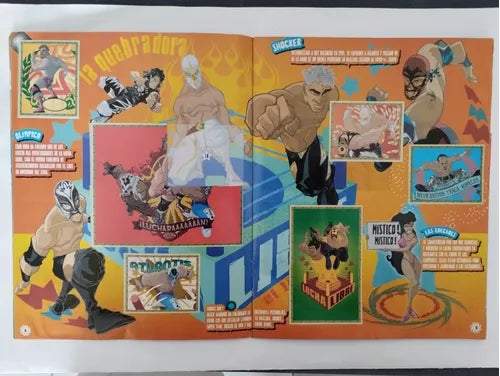 CMLL Lucha Libre El Album Stickers Album 2007 From Mexico Stickers Album PW Catalog