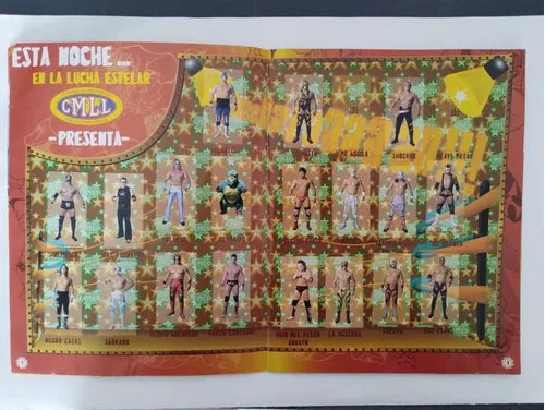 CMLL Lucha Libre El Album Stickers Album 2007 From Mexico Stickers Album PW Catalog