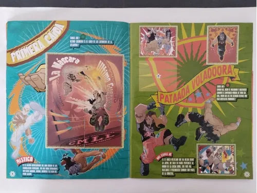CMLL Lucha Libre El Album Stickers Album 2007 From Mexico Stickers Album PW Catalog