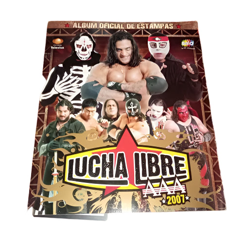 AAA Stickers Album 2007 From Mexico Stickers Album PW Catalog