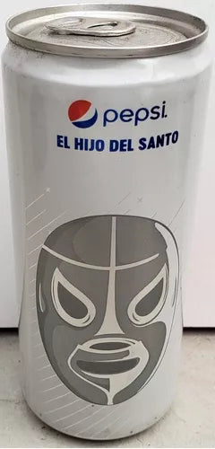 El Hijo del Santo Pepsi can from Mexico 295ml 1998 PW Catalog