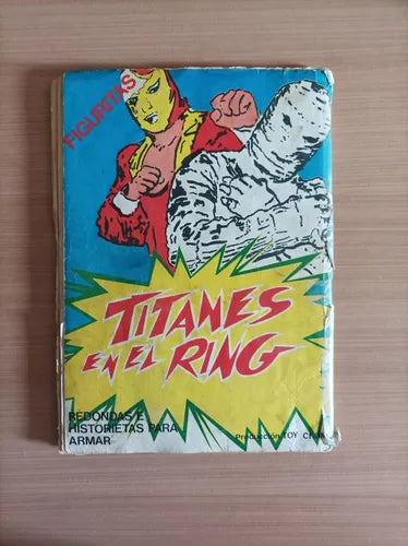 Titanes en el Ring Stickers Album From Argentina 1982 Stickers Album PW Catalog