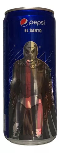 El Santo Pepsi can from Mexico 295ml 1998