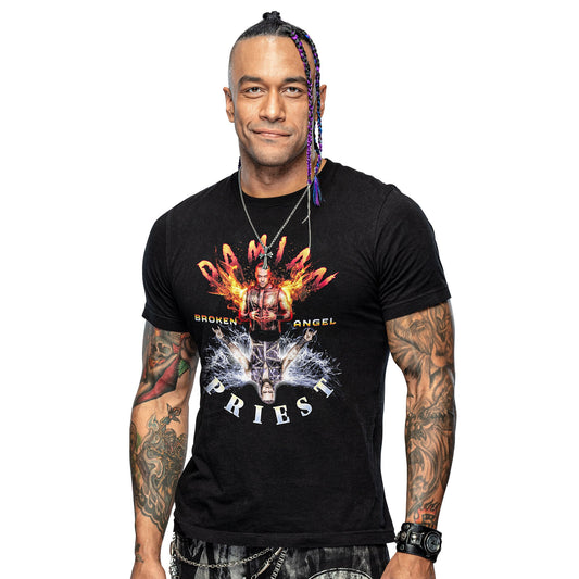 Damian Priest "Broken Angel" T-Shirt - main