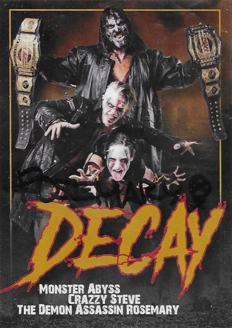Decay trading card PW Catalog