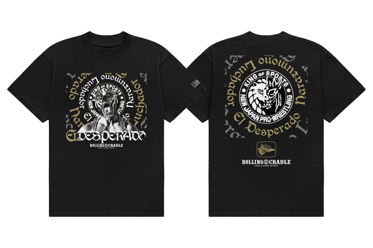 El Desperado x ROLLING CRADLE T-shirt (El escudo del león) [Pre-Order] T-Shirt PW Catalog