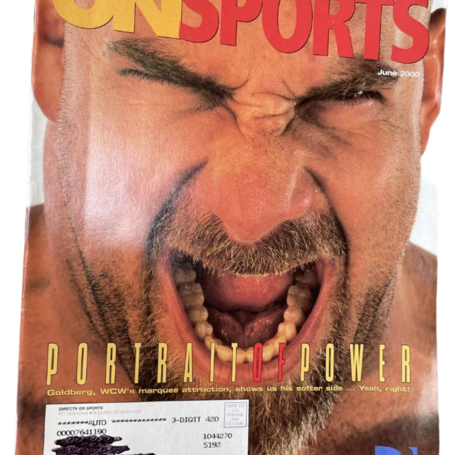 DirectV on sports magazine June 2000 Magazine PWcatalog