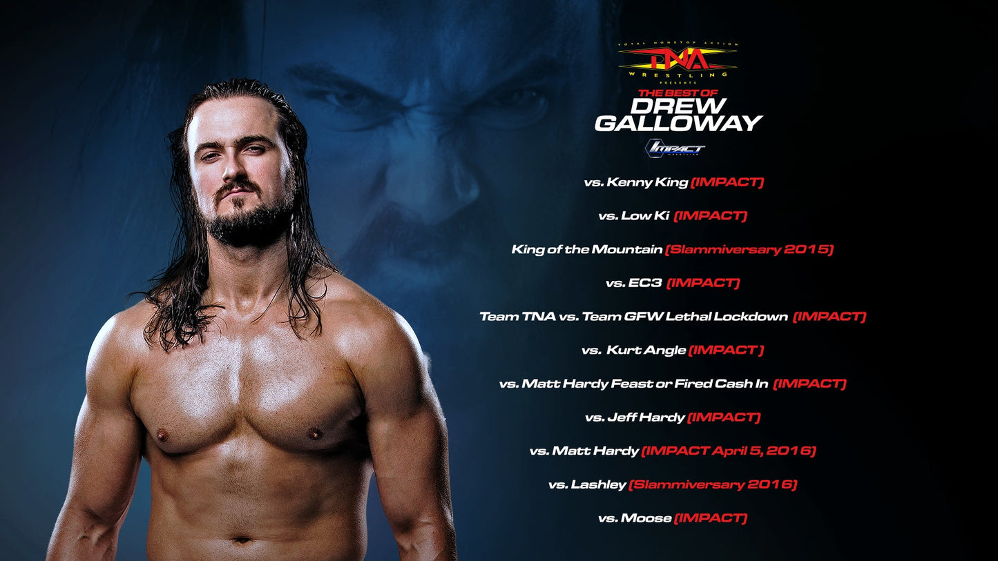 The Best of Drew Galloway PPV DVD PW Catalog