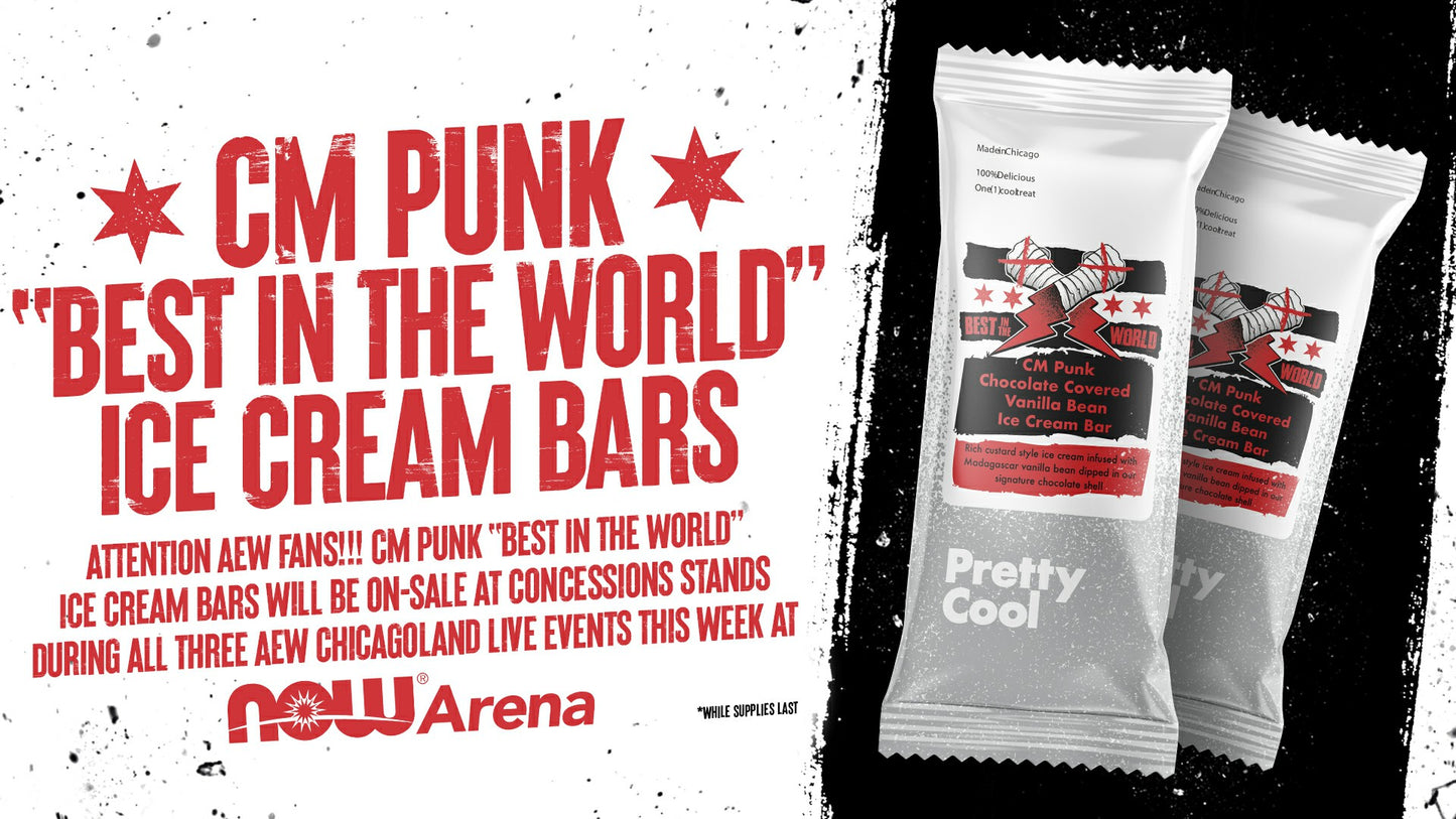 AEW CM Punk Chicago Debut Ice Cream