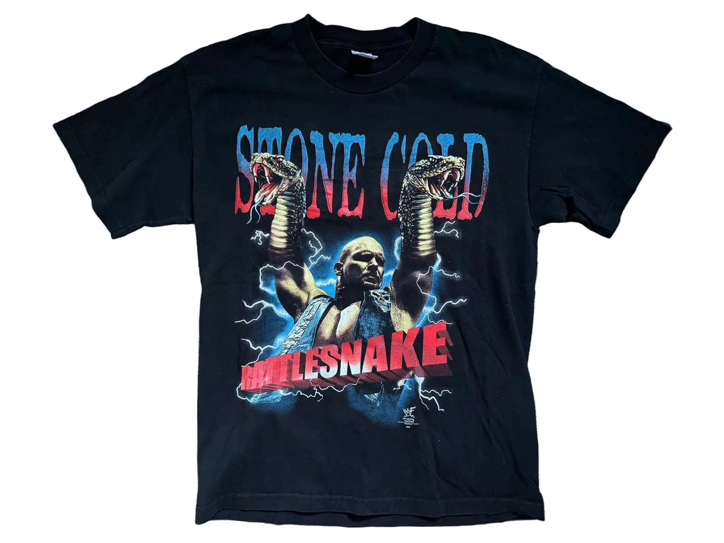 1999 WWF “Stone Cold” Steve Austin “Rattlesnake” T-shirt Pwcatalog