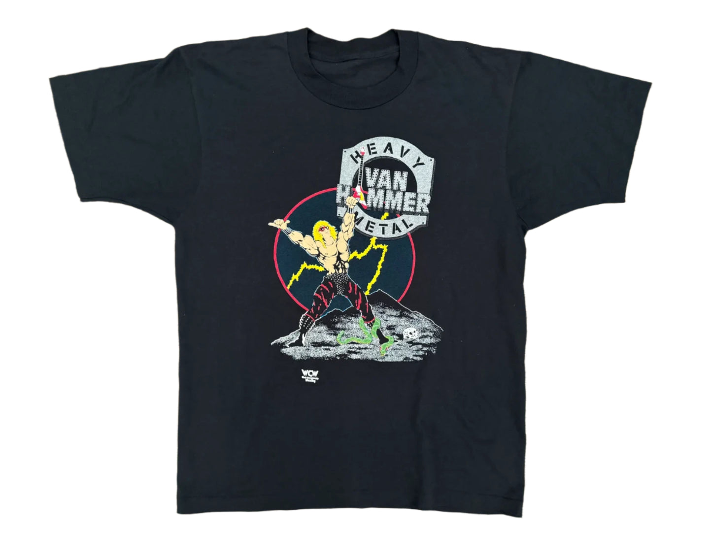1991 WCW “Heavy Metal” Van Hammer T-Shirt Pwcatalog