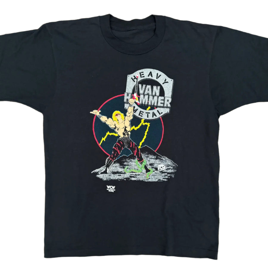 1991 WCW “Heavy Metal” Van Hammer T-Shirt Pwcatalog