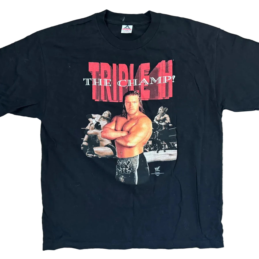 1999 WWF “The Champ!” Triple H HHH T-shirt Pwcatalog