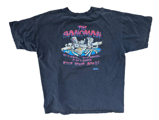 1999 ECW Sandman Drunk 24-7 T-Shirt Pwcatalog