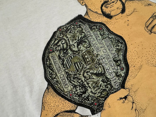 1992 NJPW Masahiro Chono NWA World Heavyweight Champion T-Shirt Pwcatalog