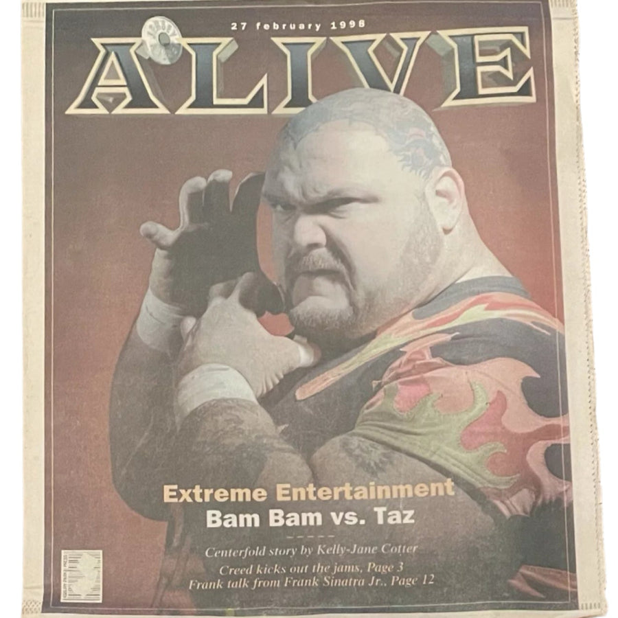 Alive February 1998 Magazine PWcatalog