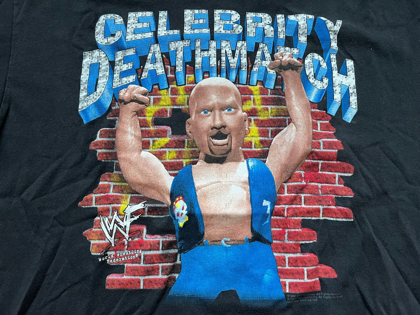 Steve Austin Celebrity Death Match 1998 T-shirt Pwcatalog