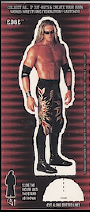 Edge WWF Ice Cream Cut-out 1999 Good Humor PW Catalog
