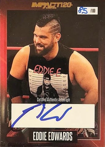 Eddie Edwards trading card PW Catalog