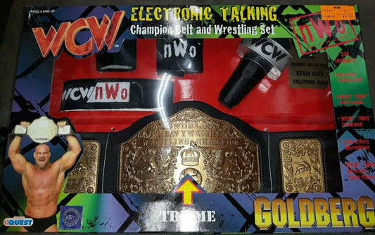 WCW Electronic Talking Championship Belt by Manley Toy Quest