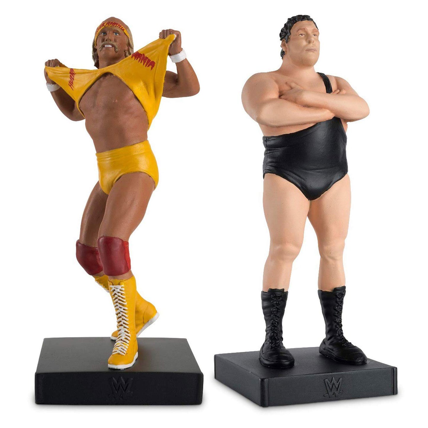 WrestleMania III Hulk Hogan vs Andre The Giant Hero Collector Figures & Magazine