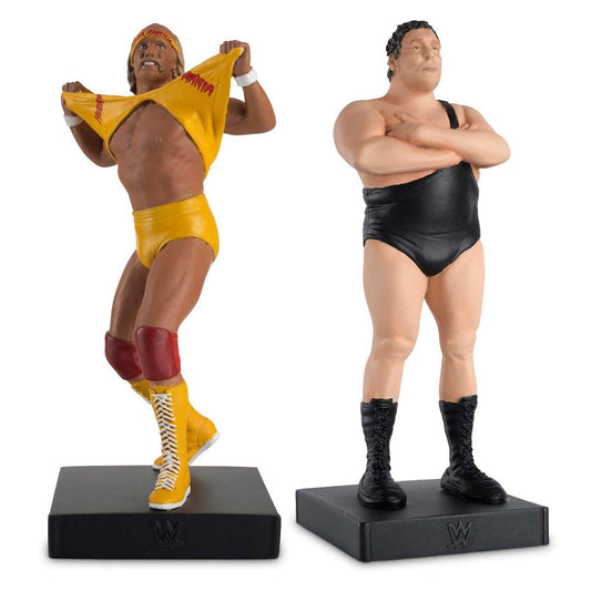 WrestleMania III Hulk Hogan vs Andre The Giant Hero Collector Figures & Magazine