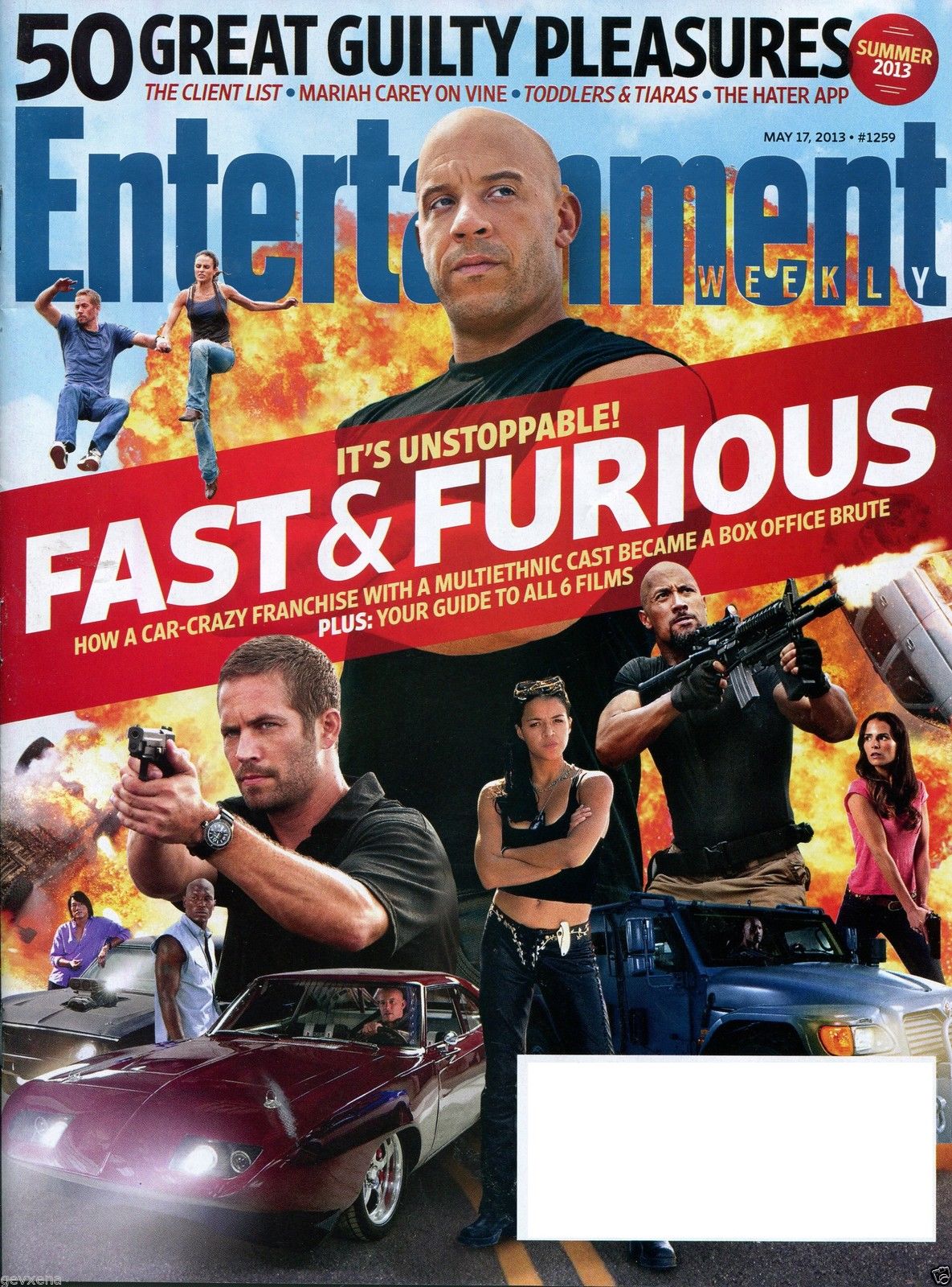Entertainment Weekly Magazine May 2013 Magazine PWcatalog
