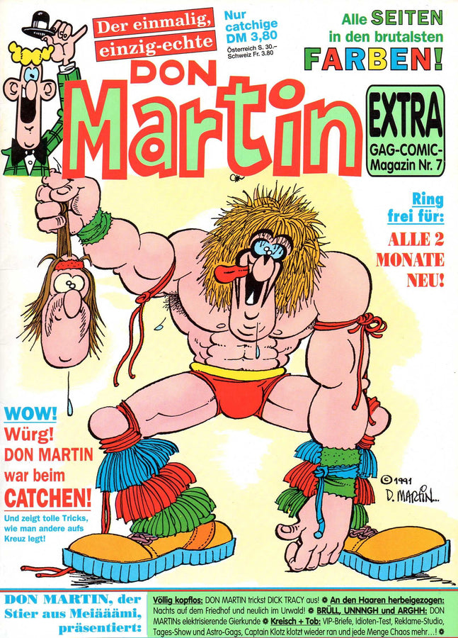 Cracked Extra Gag-Comic Magazine Vol. 7 From Germany