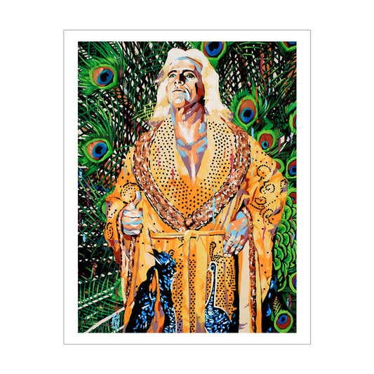 Ric Flair Rob Schamberger 11 x 14 Art Print Wall art PW Catalog