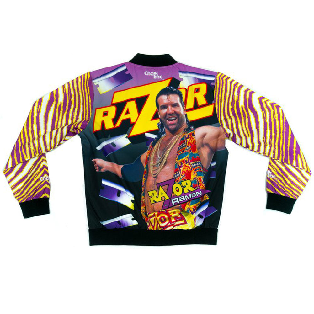 Razor Ramon Retro Fanimation Chalk Line Jacket