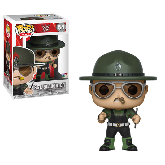Sgt. Slaughter POP! Vinyl Figure PW Catalog