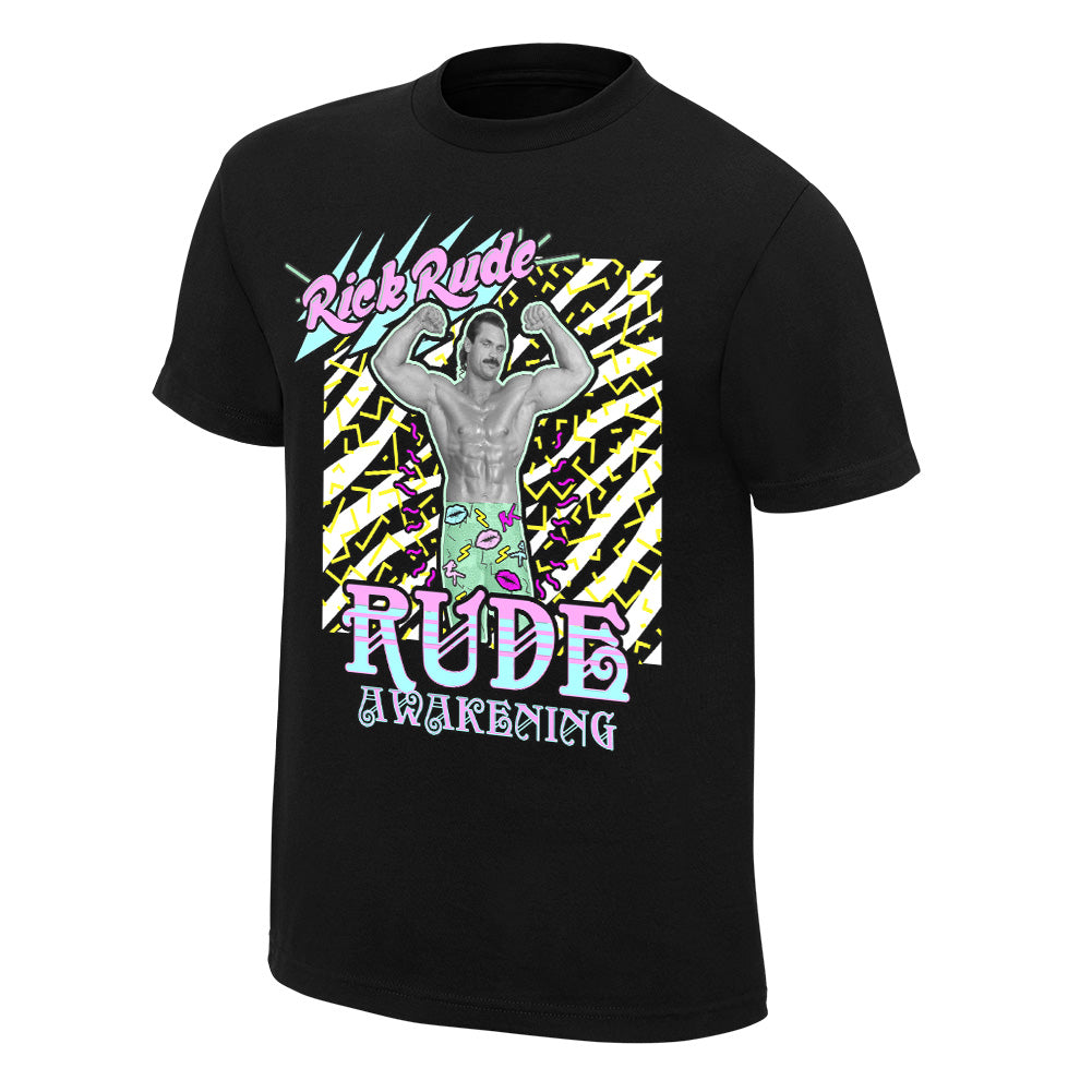Rick Rude Neon Collection Graphic T-Shirt T-Shirt PW Catalog