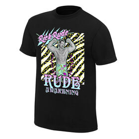 Rick Rude Neon Collection Graphic T-Shirt T-Shirt PW Catalog