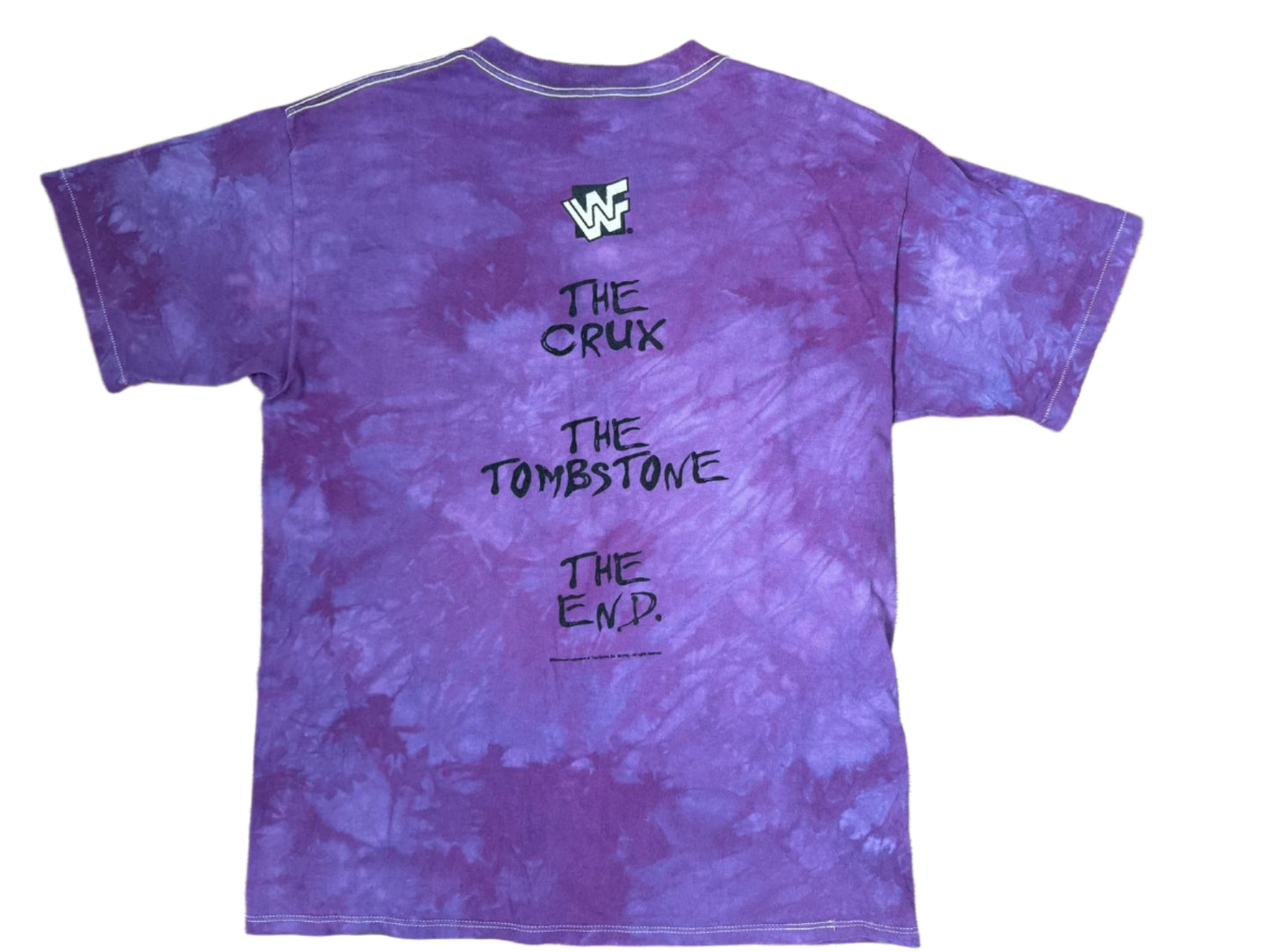 1994 WWF Undertaker “The Crux. The Tombstone. The End.” T-shirt Pwcatalog