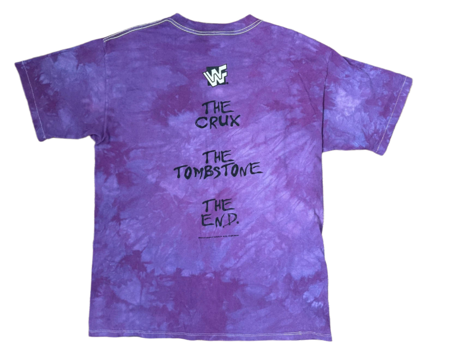 1994 WWF Undertaker “The Crux. The Tombstone. The End.” T-shirt Pwcatalog