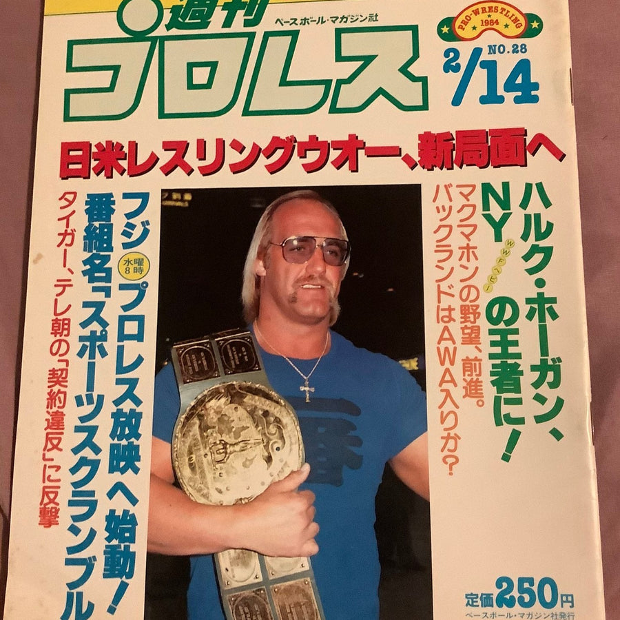 Japan magazine hulk Hogan Magazine PWcatalog