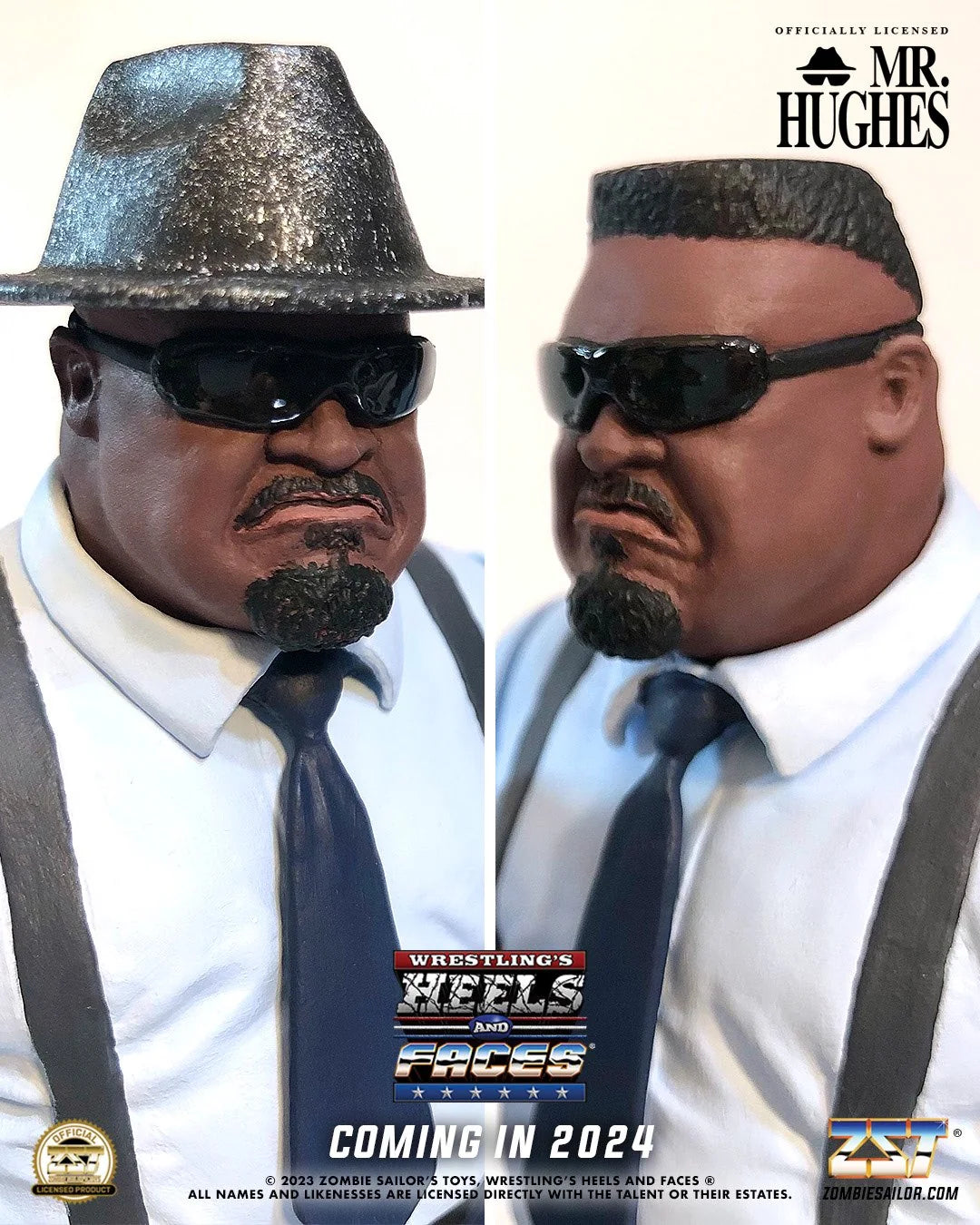 Zombie Sailor's Toys Wrestling's Heels & Faces 5 Mr. Hughes