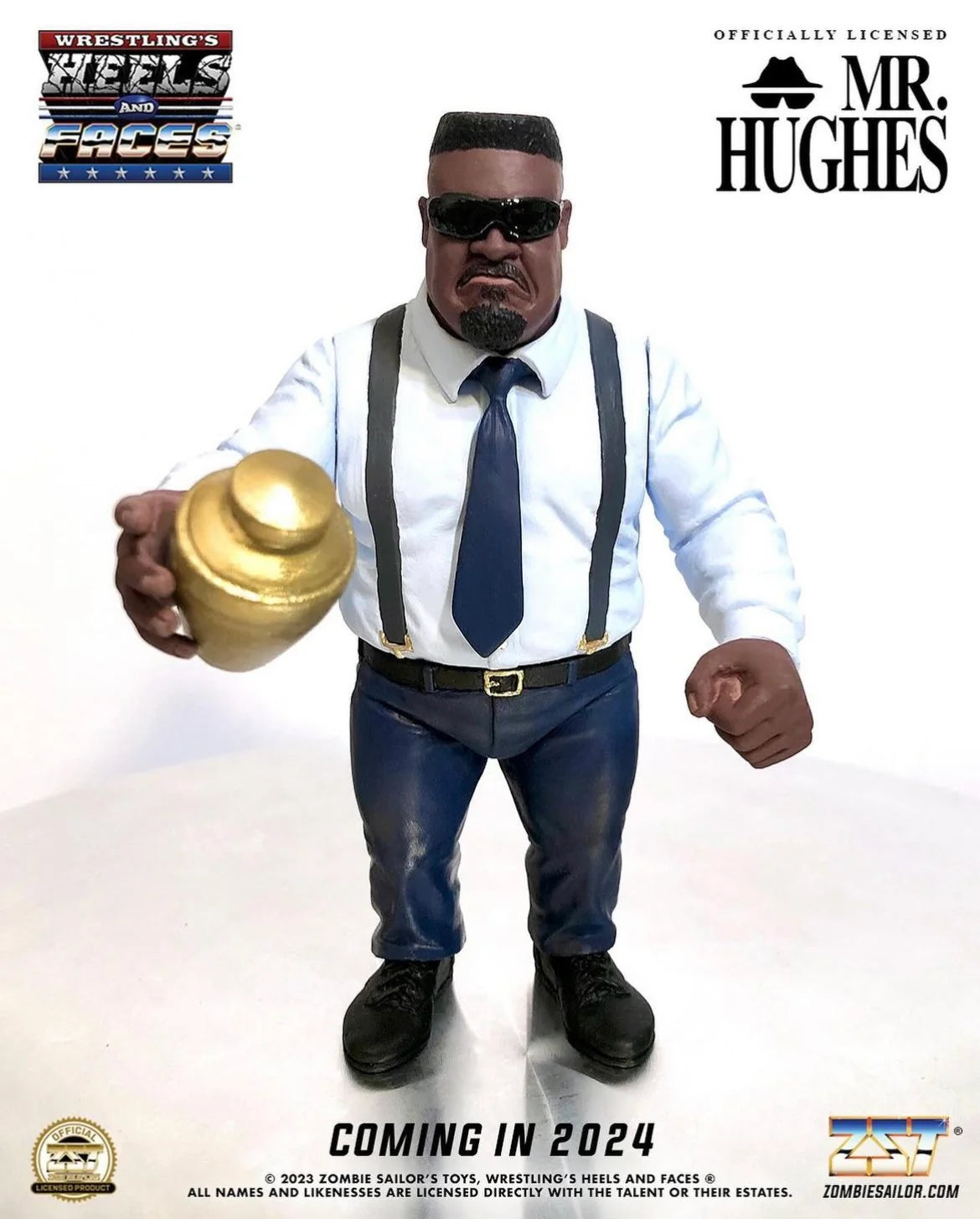Zombie Sailor's Toys Wrestling's Heels & Faces 5 Mr. Hughes