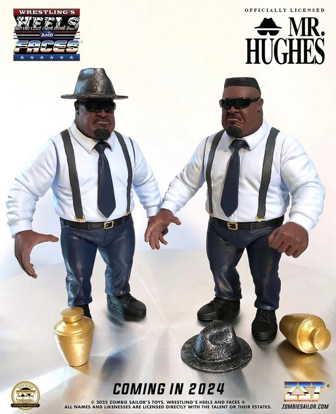 Zombie Sailor's Toys Wrestling's Heels & Faces 5 Mr. Hughes