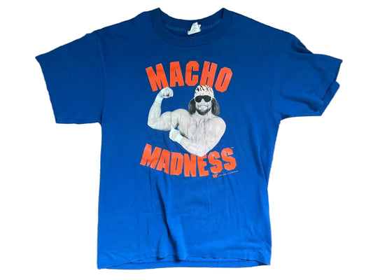 1988 WWF “Macho Man” Randy Savage “Macho Madness” T-Shirt Pwcatalog