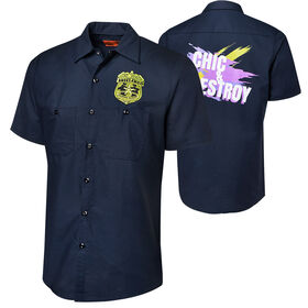 Breezango "Chic & Destroy" Work Shirt