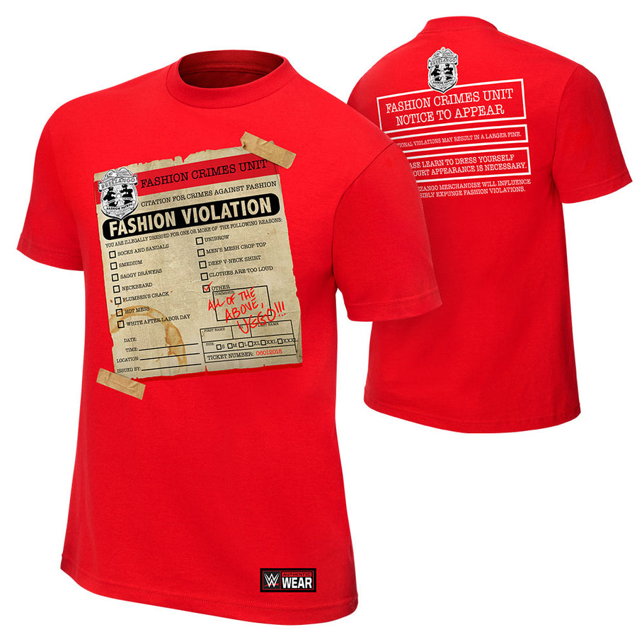 Breezango "Fashion Violation" Youth Authentic T-Shirt T-Shirt PW Catalog