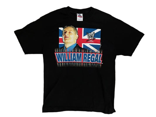 WWE William Regal Power of the Punch T-Shirt 2002 Pwcatalog