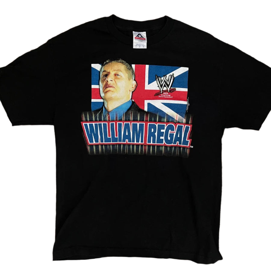 WWE William Regal Power of the Punch T-Shirt 2002 Pwcatalog