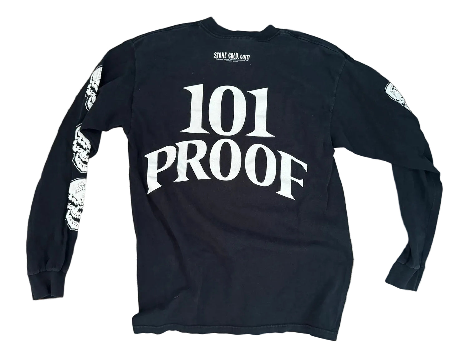 2001 WWF “Stone Cold” Steve Austin Long Sleeve T-Shirt Pwcatalog