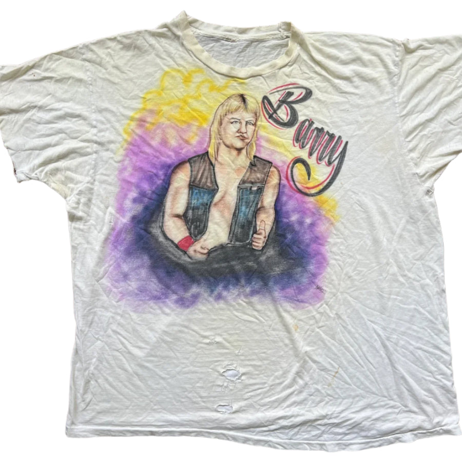 1988 Barry Windham airbrushed T-Shirt Pwcatalog