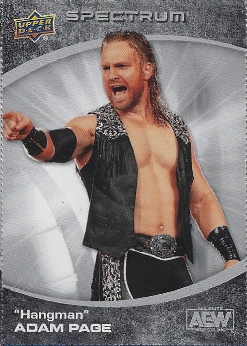 “Hangman” Adam Page trading card PW Catalog