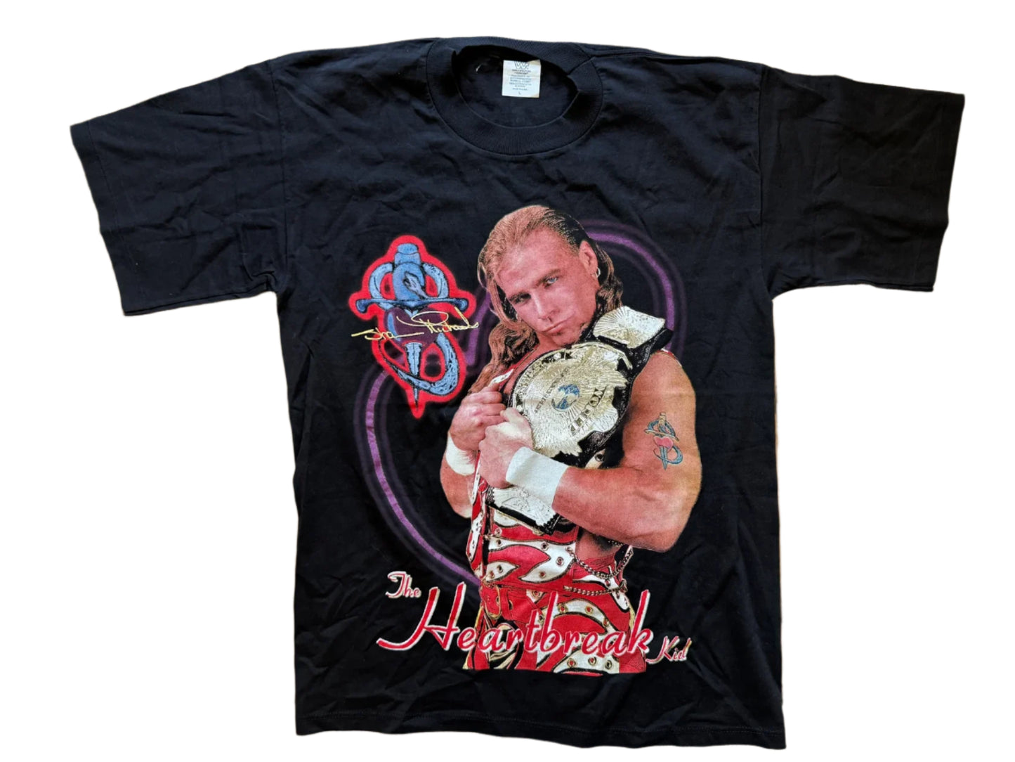 WWF Shawn Michaels Boyhood Dream WrestleMania XII T-Shirt 1996 Pwcatalog